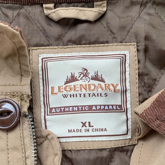 Legendary Whitetails Men's Beige Field Jacket - Picture 3 of 4